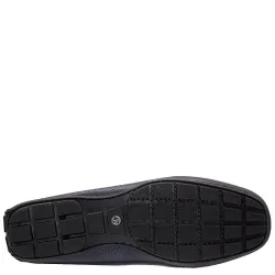 A333BL Ανδρικό Δερμάτινο Μοκασίνι Μπλε