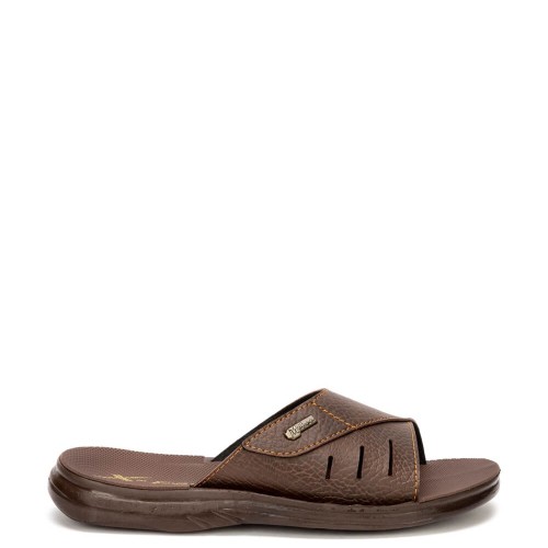 A369BR Ανδρική Παντόφλα X-FEET Καφέ