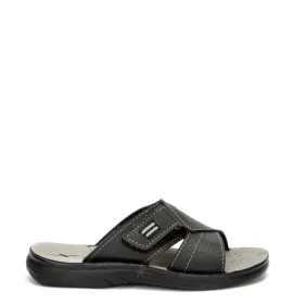 A375B Ανδρική Ανατομική Παντόφλα X-FEET Μαύρο