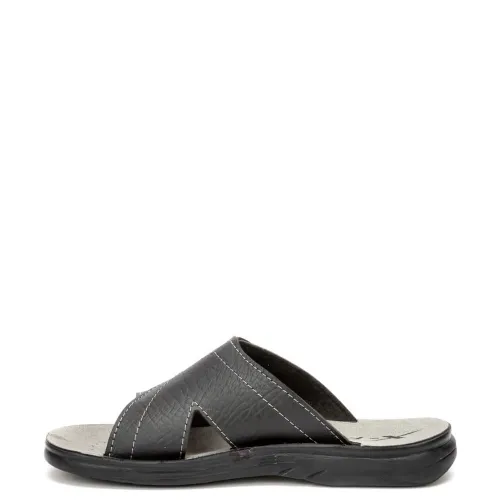 A375B Men's Anatomical Slippers X-FEET Black