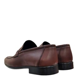 A450BR Men's Leather Shoes Brown