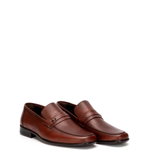 A450BR  Men's Leather Shoes Brown