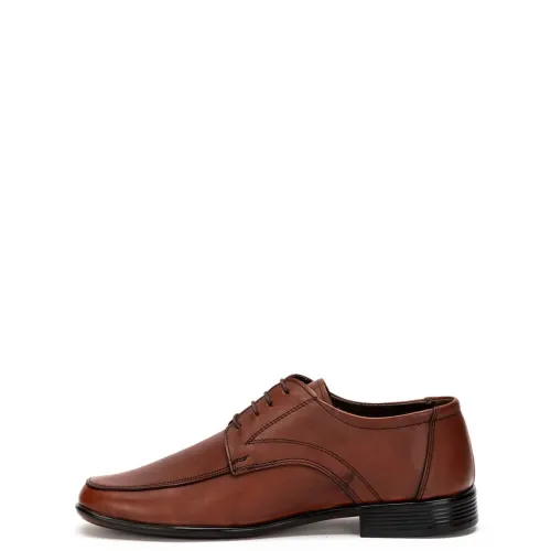 A451T Men's Leather Shoes Tan