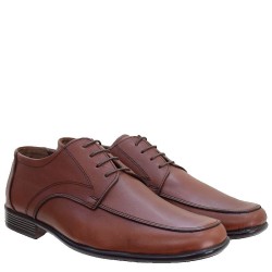 A451T Men's Leather Shoes Tan