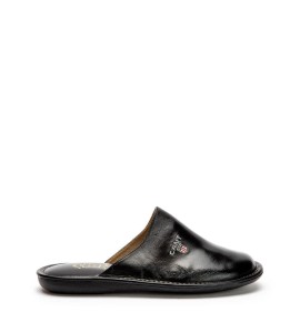 A6230B Men's Leather Anatomical Slippers FAME Black A6230B Men's Leather Anatomical Slippers FAME Black