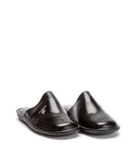 A6230B Men's Leather Anatomical Slippers FAME Black A6230B Men's Leather Anatomical Slippers FAME Black