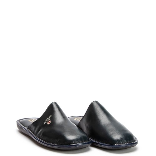 A6230BL Men's Leather Anatomical Slippers FAME Blue A6230BL Men's Leather Anatomical Slippers FAME Blue