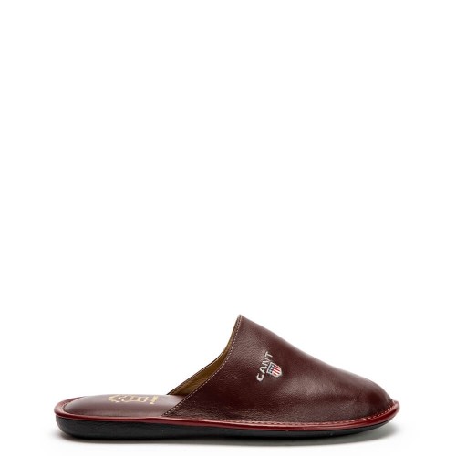 A6230BO Men's Leather Anatomical Slippers FAME Bordeaux A6230BO Men's Leather Anatomical Slippers FAME Bordeaux