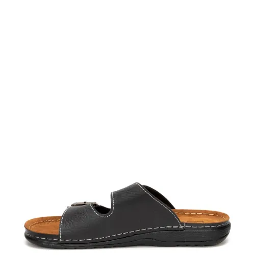 A628B Men's Anatomical Slippers ECO Black A628B Men's Anatomical Slippers ECO Black