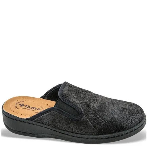 A6411B  Men's Anatomical Slippers FAME Black A6411B  Men's Anatomical Slippers FAME Black