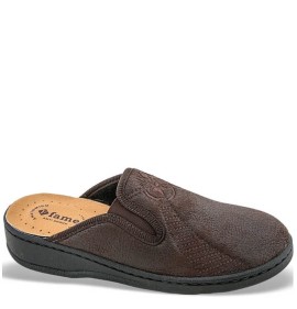 A6411BR Ανδρική Ανατομική Παντόφλα FAME Brown A6411BR Ανδρική Ανατομική Παντόφλα FAME Brown