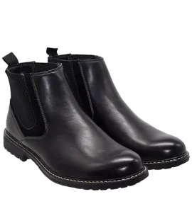 A6477B Ανδρικό  Μποτάκι COCKERS Μαύρο