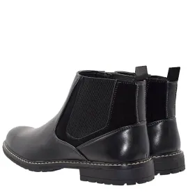 A6477B Ανδρικό  Μποτάκι COCKERS Μαύρο