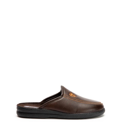 A6500BR Ανδρική Παντόφλα FAME Καφέ