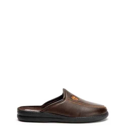 A6500BR Men's Slippers FAME Brown