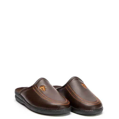 A6500BR Men's Slippers FAME Brown