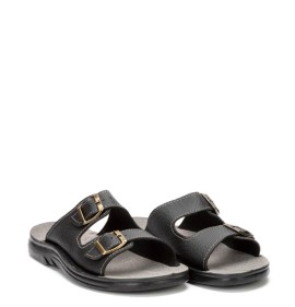 A651B Ανδρική Ανατομική Παντόφλα X-FEET Μαύρο