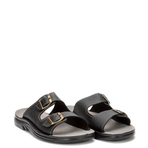 A651B Ανδρική Ανατομική Παντόφλα X-FEET Μαύρο
