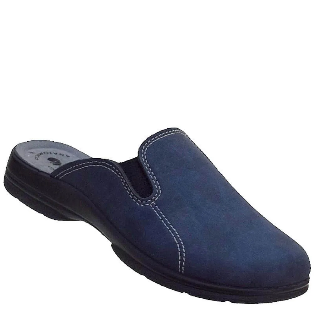A6527BL Men's Anatomical Slippers INBLU Blue A6527BL Men's Anatomical Slippers INBLU Blue