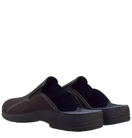 A6527BR Ανδρική Ανατομική Παντόφλα INBLU Καφέ