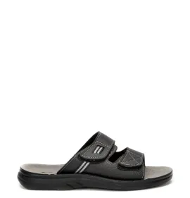 A652B Ανδρική Ανατομική Παντόφλα X-FEET Μαύρο