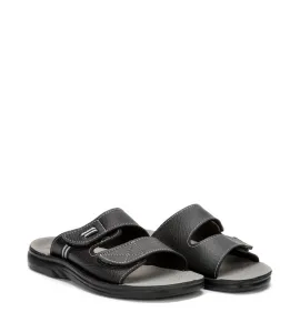 A652B Ανδρική Ανατομική Παντόφλα X-FEET Μαύρο