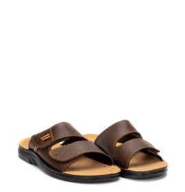 A652BR Ανδρική Ανατομική Παντόφλα X-FEET Καφέ A652BR Ανδρική Ανατομική Παντόφλα X-FEET Καφέ