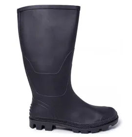 A6541B Ιταλικές Γαλότσες Εργασίας Γόνατου Μαύρο