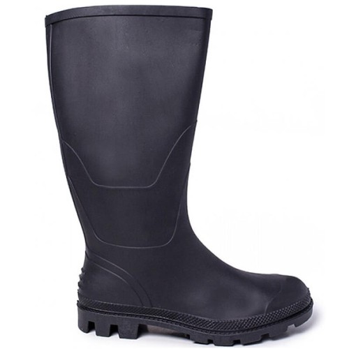 A6541B Italian  Knee Work Boots Black  A6541B Italian  Knee Work Boots Black