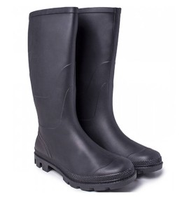 A6541B Italian  Knee Work Boots Black  A6541B Italian  Knee Work Boots Black