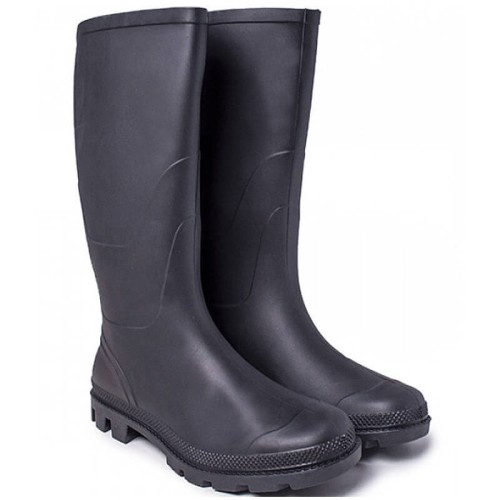 A6541B Italian  Knee Work Boots Black  A6541B Italian  Knee Work Boots Black
