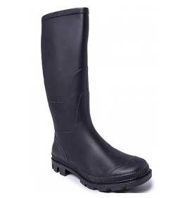 A6541B Italian  Knee Work Boots Black  A6541B Italian  Knee Work Boots Black
