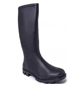 A6541B Ιταλικές Γαλότσες Εργασίας Γόνατου Μαύρο