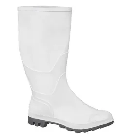 A6541W Γαλότσες Εργασίας Γόνατου Άσπρο