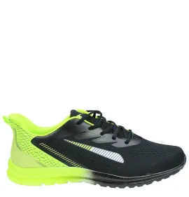 A6568BY Oversized Sneakers BC Black-Yellow