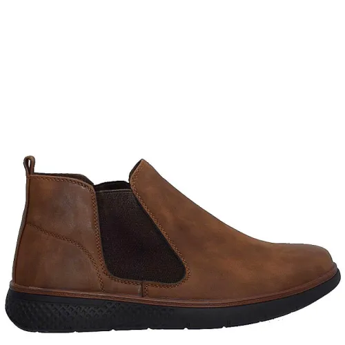 A6572BR  Ανδρικό  Μποτάκι COCKERS Καφέ