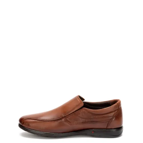 A6576T Ανδρικό Δερμάτινο Comfort GALE Ταμπά