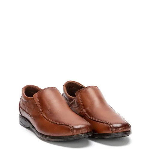 A6576T Ανδρικό Δερμάτινο Comfort GALE Ταμπά