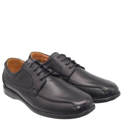 A6577B Men's Leather Comfort Shoes GALE Black