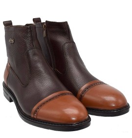 A6581BR Men's Leather Boots GALE Brown A6581BR Men's Leather Boots GALE Brown