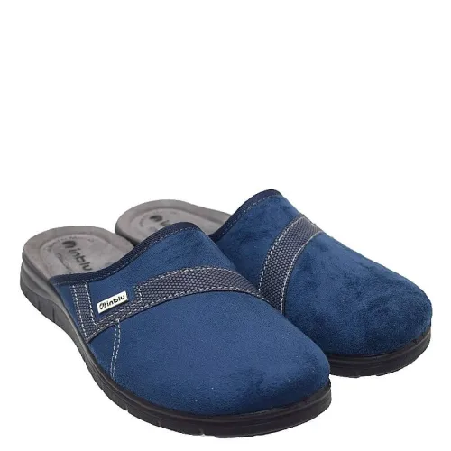 A6584BL Men's Anatomical Slippers INBLU Blue A6584BL Men's Anatomical Slippers INBLU Blue