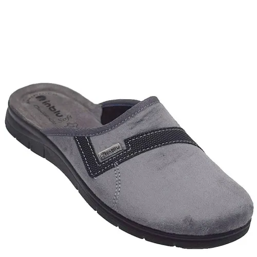 A6584GR Men's Anatomical Slippers INBLU Grey A6584GR Men's Anatomical Slippers INBLU Grey
