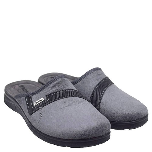 A6584GR Men's Anatomical Slippers INBLU Grey A6584GR Men's Anatomical Slippers INBLU Grey