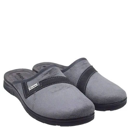 A6584GR Men's Anatomical Slippers INBLU Grey A6584GR Men's Anatomical Slippers INBLU Grey