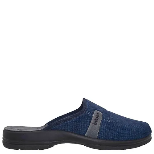A6585BL  Men's Anatomical Slippers INBLU Blue A6585BL  Men's Anatomical Slippers INBLU Blue