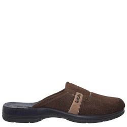 A6585BR Men's Anatomical Slippers INBLU Coffee