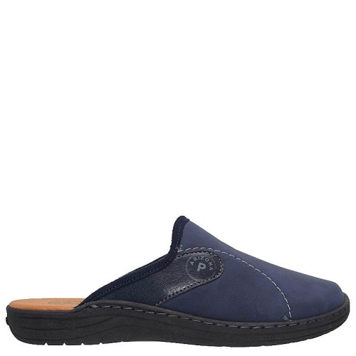 A6589BL Men's Slippers ARIZONA Blue A6589BL Men's Slippers ARIZONA Blue