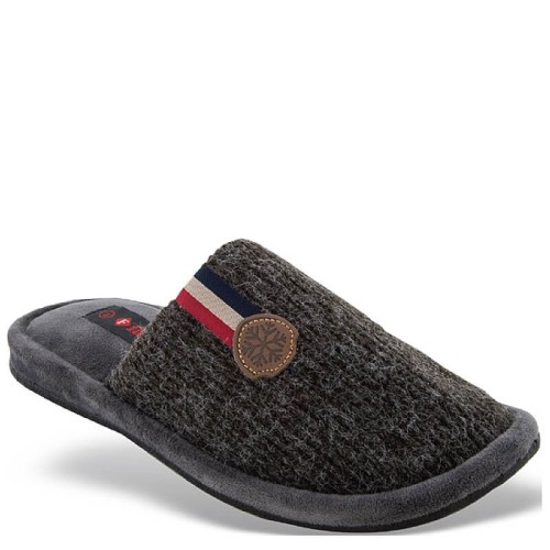 A6591GR Men's Slippers FAME Grey A6591GR Men's Slippers FAME Grey