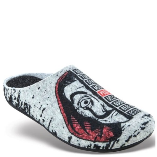 A6595GR Men's Slippers FAME Grey A6595GR Men's Slippers FAME Grey