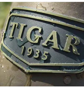 A6597L Γαλότσες Εργασίας Γόνατου TIGAR Λαδί